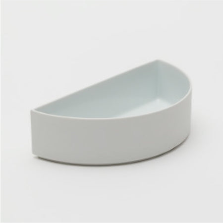 1600 TA/019 Half Deep Plate 200 (White)